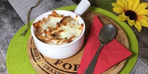 Photo de la Recette: Soupe à L'oignon Gratinée de Josée