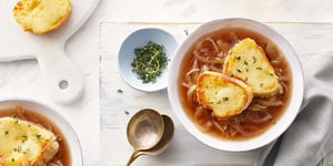 Photo de la Recette: Soupe à L’oignon Simple et Rapide