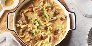 Soupe au Bœuf Stroganoff