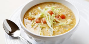SOUPE AU “CHEESEBURGER”
