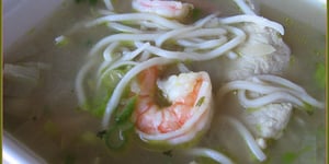 Photo de la Recette: Soupe au Porc et Crevettes