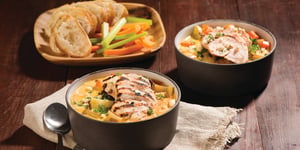 Soupe au Poulet Grillé à la Bière