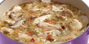 Photo de la Recette: Soupe au Poulet ThaÏ et Riz