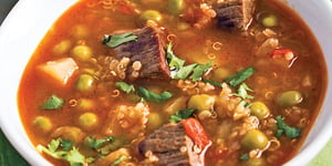 Photo de la Recette: Soupe au Quinoa et Boeuf