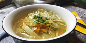 Photo de la Recette: Soupe aux Choux et Carottes à la Mijoteuse