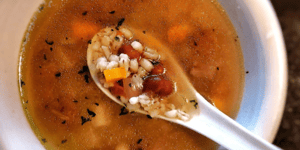 Soupe aux Gourganes