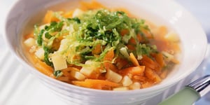 Photo de la Recette: Soupe aux Légumes et au Chou