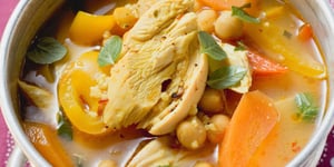 Photo de la Recette: Soupe aux Légumes et au Poulet