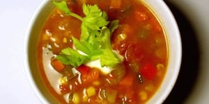 SOUPE AUX LÉGUMES SANS GLUTEN