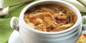 Photo de la Recette: Soupe aux Nouilles à L’oignon à la Française