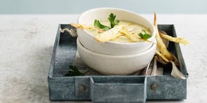 Photo de la Recette: Soupe aux Panais et Topinambours