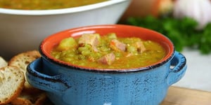 Photo de la Recette: Soupe aux Pois en Mijoteuse