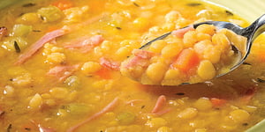 Photo de la Recette: Soupe aux Pois et Jambon