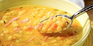 Photo de la Recette: Soupe aux Pois et Jambon