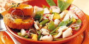 Photo de la Recette: SOUPE AUX POMMES DE TERRE ET CABILLAUD