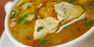 Photo de la Recette: Soupe aux Restes de Dinde (Touski)