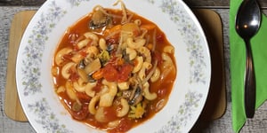 Photo de la Recette: Soupe aux Tomates et Légumes (Le vide frigo du Vendredi)