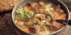 Photo de la Recette: Soupe Boeuf et Haricots (sans gluten)