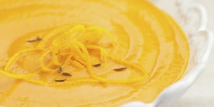 Photo de la Recette: Soupe Carotte Orange Cumin