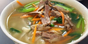 Soupe Chinoise à L’agneau