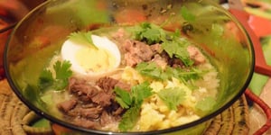 Photo de la Recette: Soupe Chinoise Spéciale Fait Maison de Madagascar