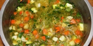 Photo de la Recette: Soupe D'automne à la Courge Spaghetti