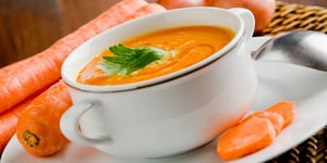 Photo de la Recette: Soupe de Carottes, Poireaux et Pommes de Terre