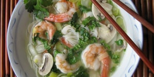 Photo de la Recette: Soupe de Crevettes