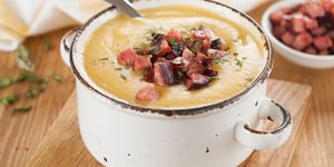 Photo de la Recette: Soupe de Légumes aux Saucisses Knacki®