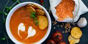 Photo de la Recette: Soupe de Lentilles Corail au Cumin