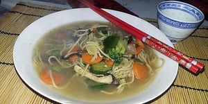 Photo de la Recette: Soupe de Nouille Chinoise
