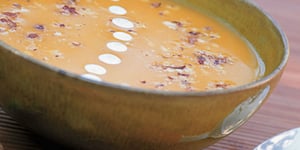 Photo de la Recette: Soupe de Potiron aux Noisettes