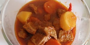 Photo de la Recette: Soupe de Viande de Boeuf