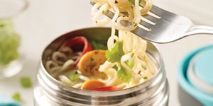 Photo de la Recette: Soupe Instantanée au Boeuf Chou et Nouilles