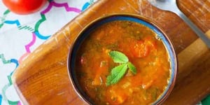 Soupe Marocaine Végétarienne (harira)