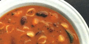 Photo de la Recette: Soupe Minestrone Crémeuse