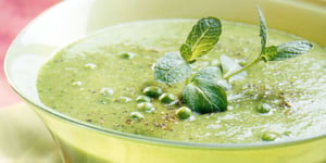 Photo de la Recette: Soupe Petits Pois Surgelés