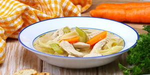 Photo de la Recette: Soupe Poulet et Nouilles à la Mijoteuse