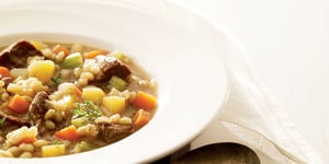 Photo de la Recette: Soupe-repas au Bœuf et à L’orge