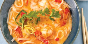 Photo de la Recette: Soupe-Repas aux Crevettes Délicieusement Parfumée