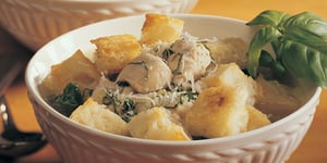 Photo de la Recette: Soupe Repas Poulet-roquette