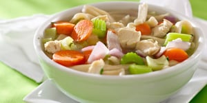 Photo de la Recette: Soupe Simple au Poulet et Riz à L’ancienne