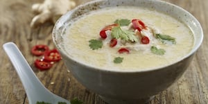 Photo de la Recette: SOUPE THAÏ ÉPICÉE
