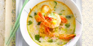 Photo de la Recette: Soupe Thaï aux Crevettes