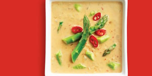 Photo de la Recette: Soupe Thaï Épicée aux Asperges