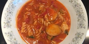 Photo de la Recette: Soupe Tomates et Légumes (vide frigo)