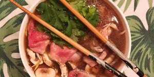 SOUPE TONKINOISE AU BOEUF (PHO) KETO