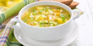 Soupe Végétalienne aux Légumes à L'ancienne