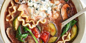 Soupe Végétarienne Lasagne