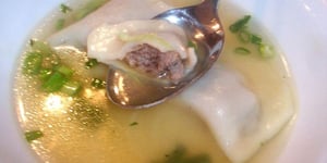 Photo de la Recette: SOUPE WON TON SANS GLUTEN